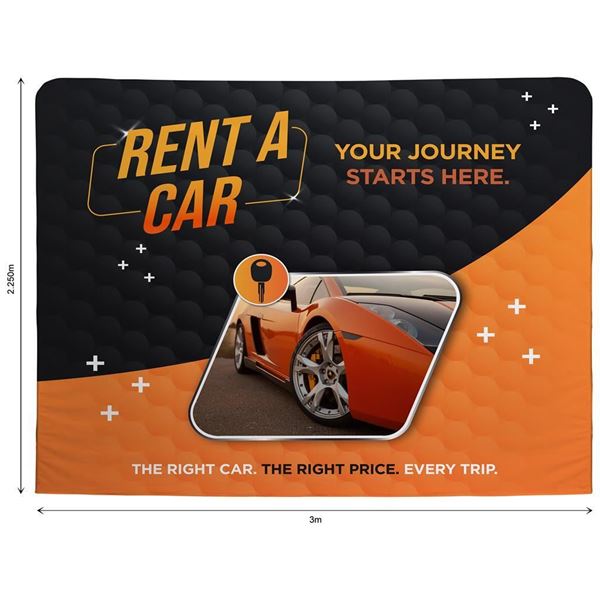 Double Sided Fabric Tube System Skin 3m, FA-AM-6-D