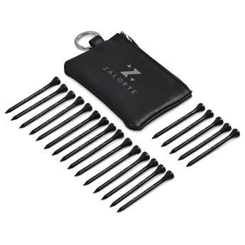 Alex Varga Dinero Pouch and Tees Golf Set, GF-AV-1420-B