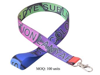 Lanyard Double Side Sub with LobsterRing, LAN005