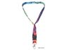 Lanyard Double Side Sub with Buckle&LobsterRing, LAN006