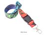 Lanyard Double Side Sub with Buckle&LobsterRing, LAN006