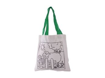 Mini Colour-In Design Cotton Bag, BAG157C