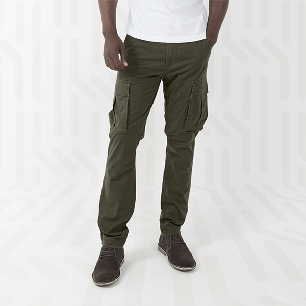 Heritage Slim Fit Cargo Trousers Mens, HRTG-SLI