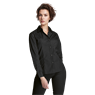 Ladies Brushed Cotton Twill Blouse Long Sleeve, LLL-TWILL
