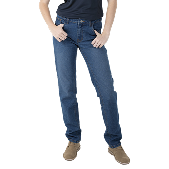 3D Crease Stretch Jeans Ladies, LP-CRE