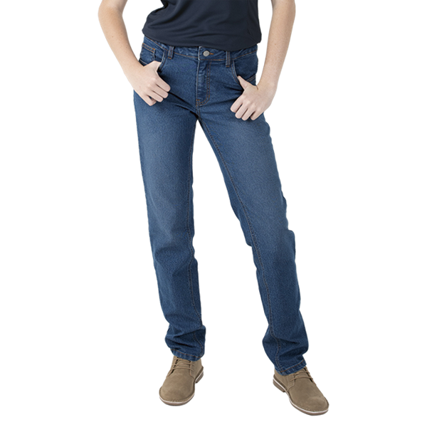 3D Crease Stretch Jeans Ladies, LP-CRE