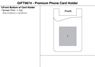 Premium Phone Card Holder, GIFT9674