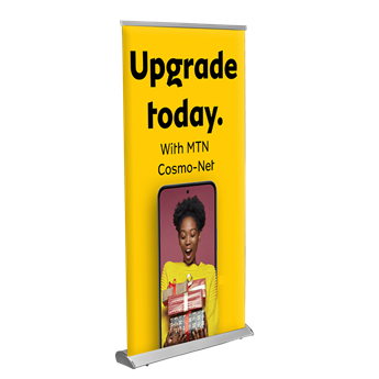 Pull Up Banner 1.2 x 2m, PVC, Complete, Executive,PU12USCEXE