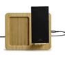 Bamboo Wireless Charger & Photo Frame, TECH23652
