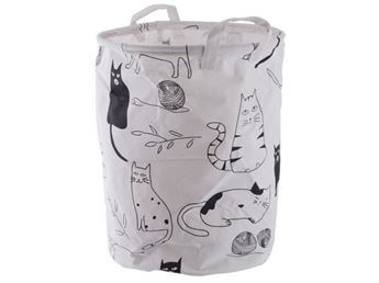 Feline Laundry Basket, P2583F