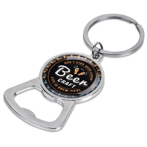 Altitude Raffles Dome Bottle Opener Keyholder, KH-AL-114-B