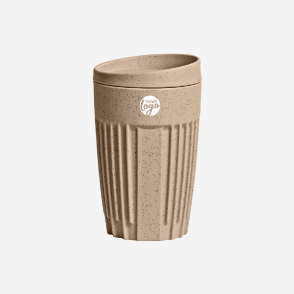 Ribbed Coffee Cup 350ml, 1740