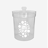 Ice Bucket with Lid – Clear, 496PS
