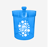 Ice Bucket with Lid – Clear, 496PS