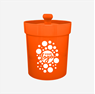 Ice Bucket with Lid – Solid, 1324PP