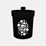 Ice Bucket with Lid – Solid, 1324PP