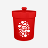 Ice Bucket with Lid – Solid, 1324PP