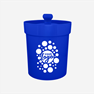 Ice Bucket with Lid – Solid, 1324PP