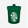 Ice Bucket with Lid – Solid, 1324PP