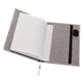 A5 Melange Notebook With Front Pocket, IN0009