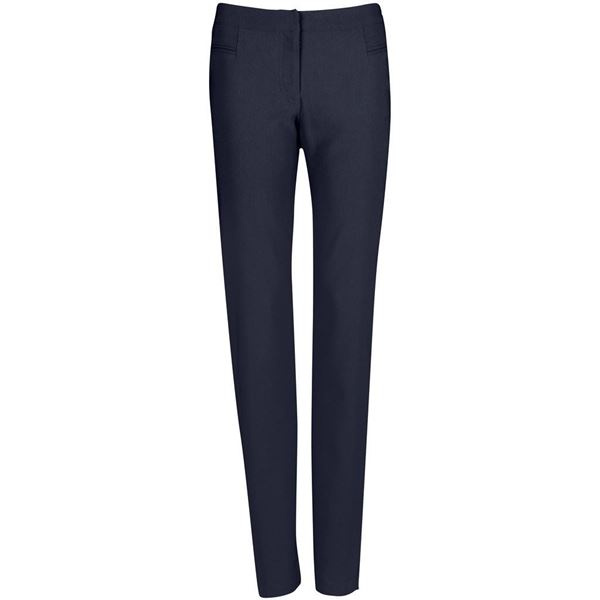 Ladies Cambridge Stretch Pants - Navy, BAS-8025-N