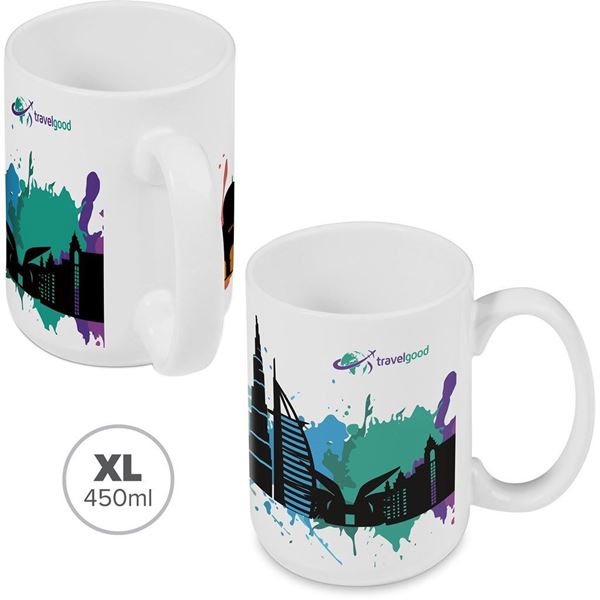 Altitude Super Sublimation Ceramic Coffee Mug - 450ml ,MUG-6725
