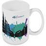 Altitude Super Sublimation Ceramic Coffee Mug - 450ml ,MUG-6725
