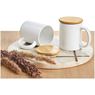 Okiyo Sozo Bamboo & Ceramic Sublimation Coffee Mug - 330ml, DR-OK-187-B