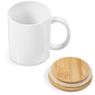 Okiyo Sozo Bamboo & Ceramic Sublimation Coffee Mug - 330ml, DR-OK-187-B