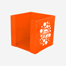 Square Plastic Paper Cube Holder, 500, Paper cube holder