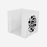 Square Plastic Paper Cube Holder, 500, Paper cube holder