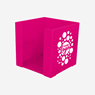 Square Plastic Paper Cube Holder, 500, Paper cube holder