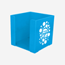 Square Plastic Paper Cube Holder, 500, Paper cube holder