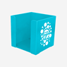 Square Plastic Paper Cube Holder, 500, Paper cube holder