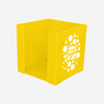 Square Plastic Paper Cube Holder, 500, Paper cube holder