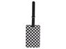 Checkered Luggage Tag, P2779Bw