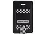 Checkered Luggage Tag, P2779Bw
