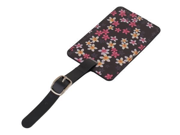 Floral Luggage Tag, P2777Bp