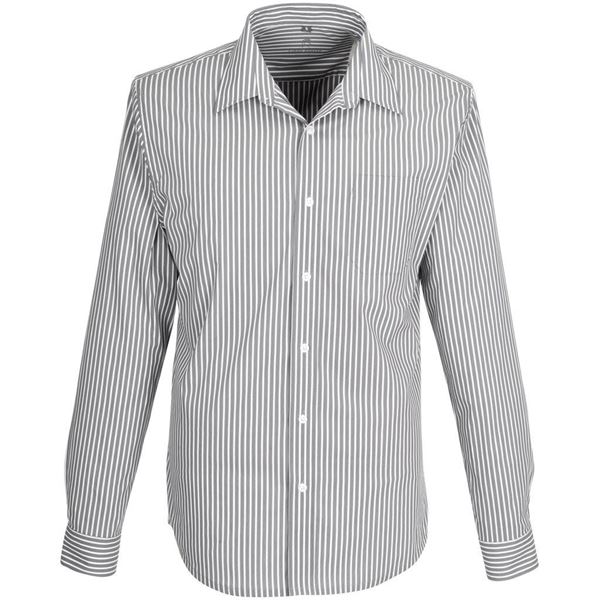 Mens Long Sleeve Glenarbor Shirt - Grey, GP-7450-GY