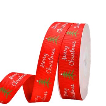Petersham Ribbon D/Sided Print (Per Running Metre) 25mm