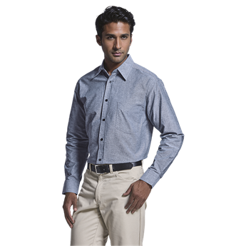 Oxford Lounge Long Sleeve Mens, LLO-OX