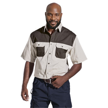 Two Tone Bush Shirt, LO-TBUSH