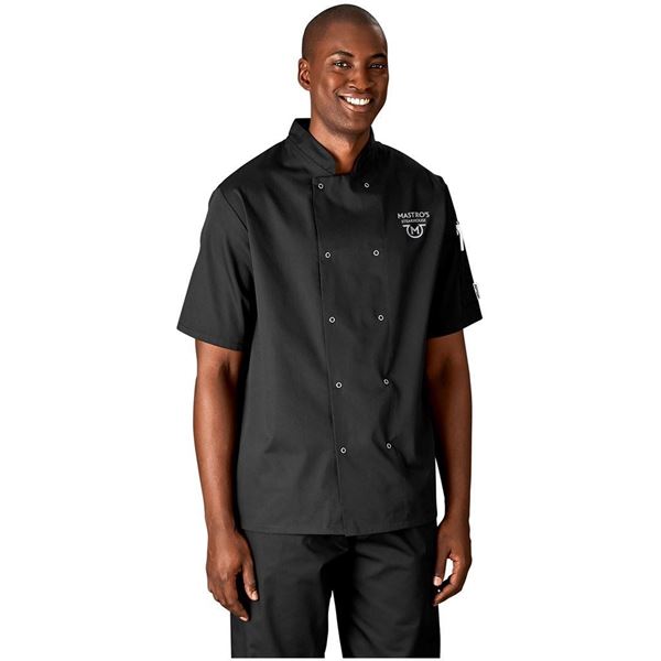 Unisex Short Sleeve Zest Chef Jacket, ALT-ZSS