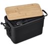 Urban Terrain Lakeside Double Layer Lunch Box & Cutlery Set, CL-UT-144-B