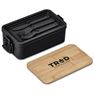 Urban Terrain Lakeside Double Layer Lunch Box & Cutlery Set, CL-UT-144-B