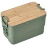 Urban Terrain Lakeside Double Layer Lunch Box & Cutlery Set, CL-UT-144-B
