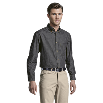 Denver Denim Shirt Long Sleeve Mens, LLO-DE