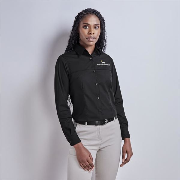 Ladies Long Sleeve Empire Shirt, ALT-EPLL