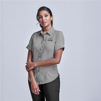 Ladies Short Sleeve Nottingham Shirt, ALT-NHLS