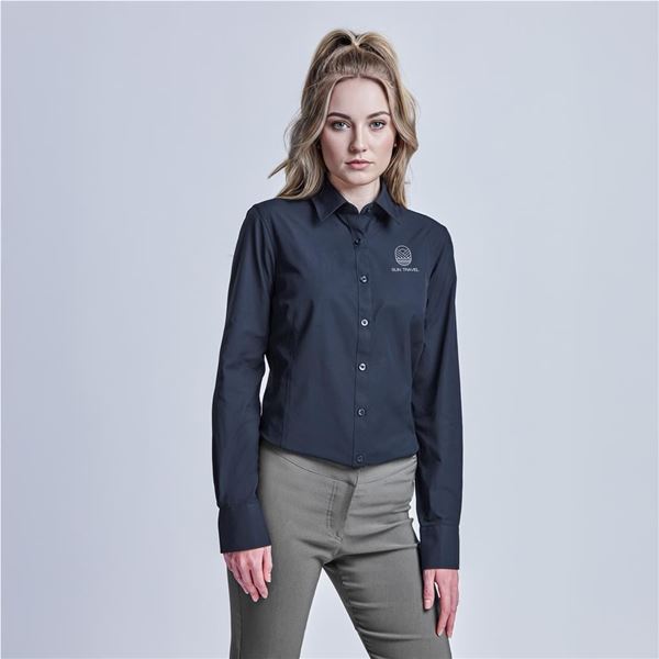 Ladies Long Sleeve Sycamore Shirt, ELE-4013